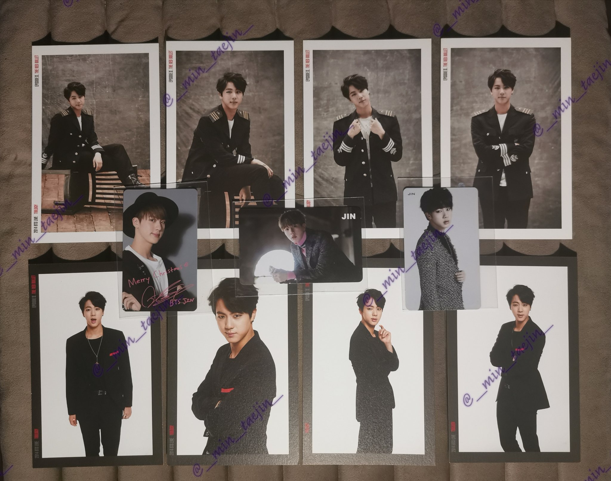 BTS  ジミン  フォトカード THE RED BULLET  セット BTS ジミン フォトカード THE RED BULLET セット