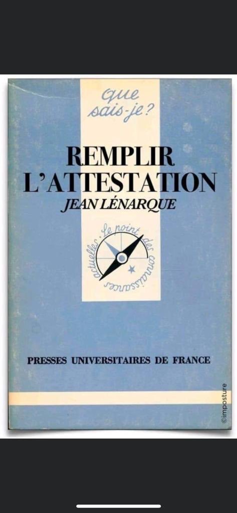 Un rappel utile pour la période présente et les mois à venir. Dans toutes les bonne librairies et autres commerces essentiels.