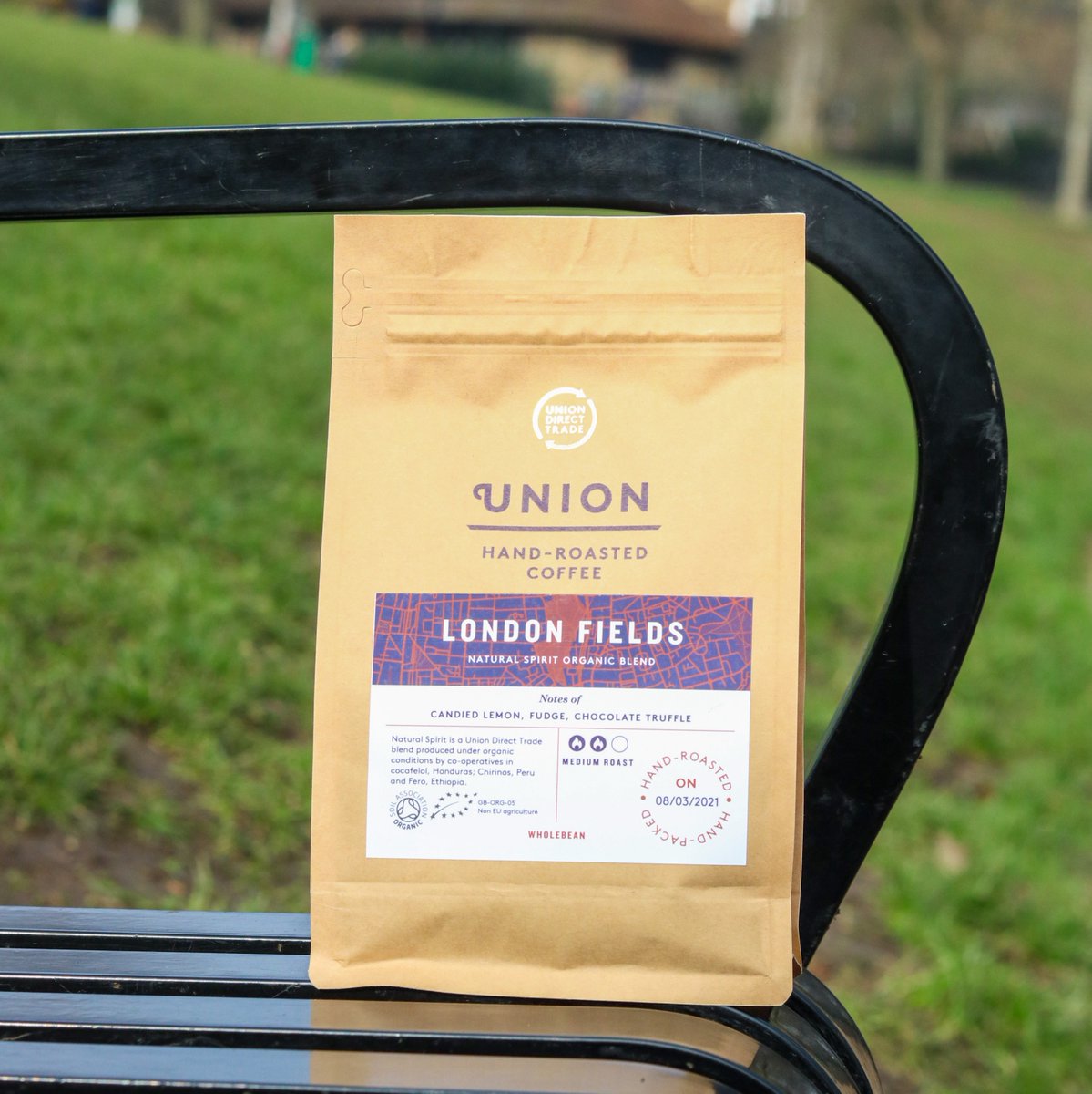 Unionroasted's tweet photo. ☀️🌳London Fields 🌳☕
A delicious and zesty cup of Natural Spirit is designed to evoke the feeling of strolling through Broadway Market, sampling everything in sight, before meeting your friend on the Fields.
#unionroasted #CoffeeInAPark #NaturalSpirit #LondonFields https://t.co/4kcNm2qT2G