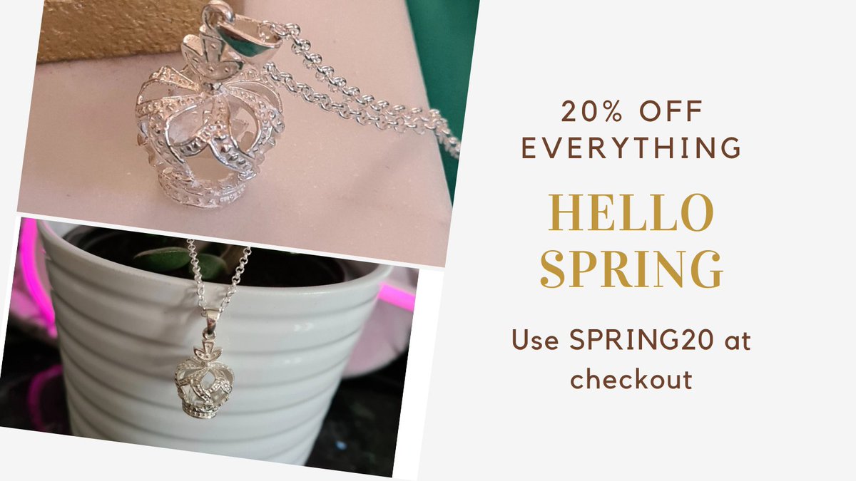 The Crown 👑 

20% off - now only £24 using SPRING20 at checkout

buff.ly/3r6uQrt

#UKGiftHour #UKGiftAM #MHHSBD #thecrown