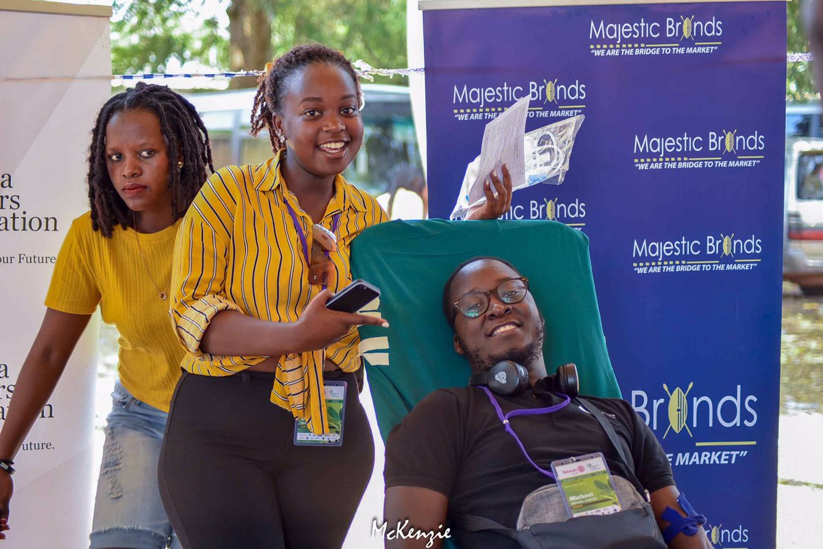 lubowami's tweet photo. The project also featured a blood donation drive that saw us collect over 100 units of blood from both the participants and the people in the community all thanks to @UgandaRedCross #REI20 https://t.co/e1ioHJLi3E