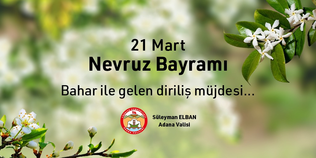 #21MartNevruzBayramı'nızı kutluyor; sağlık, mutluluk ve esenlikler diliyorum.
#NevruzBayramı