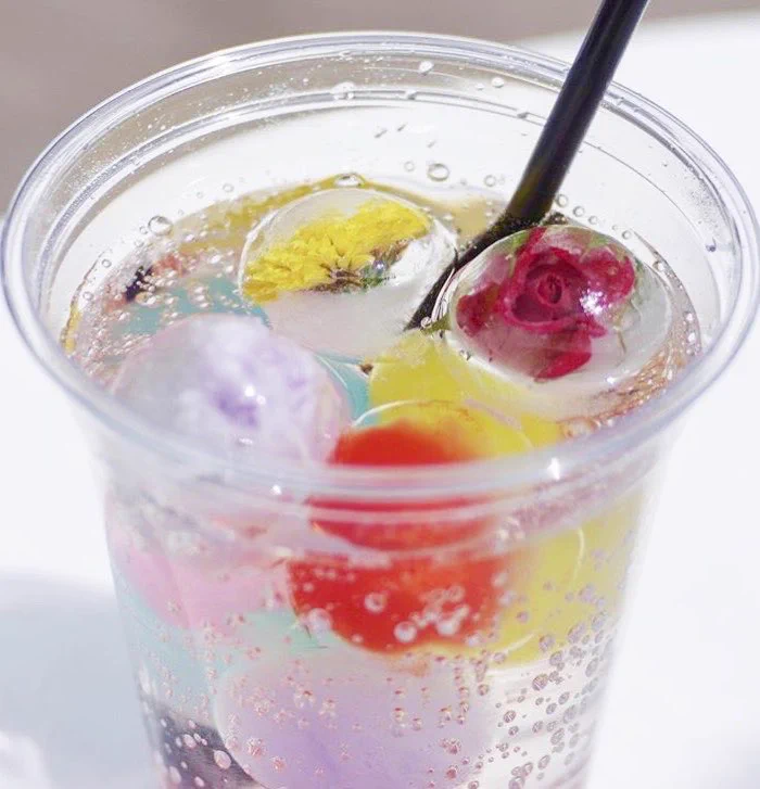 色鮮やか！大阪府「SPOONBILL天王寺」の「フラワーアイスボールスカッシュ」が素敵！
