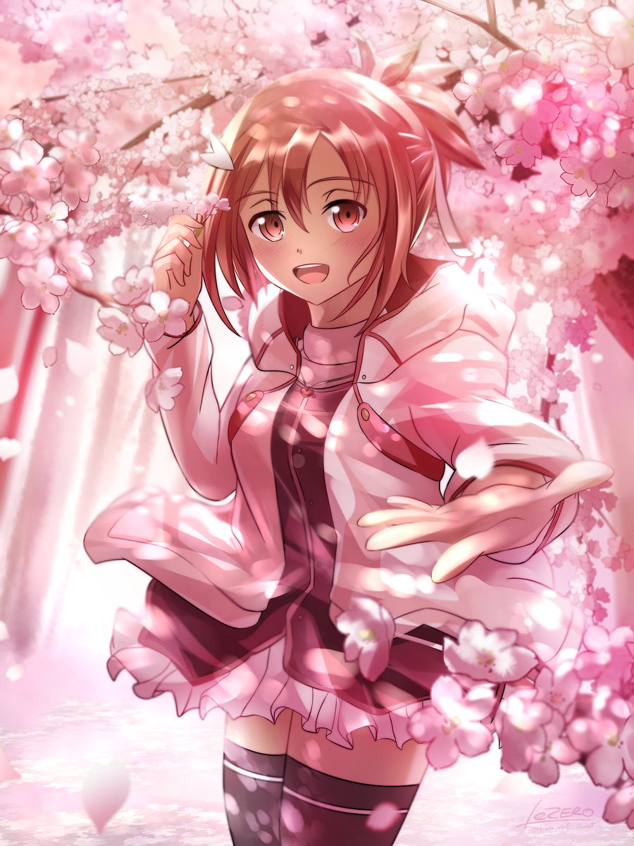 Ales 固定ツイrtでもいいから見て 祝結城友奈誕生日 僕がゆゆゆの中で一番大好きなキャラの友奈ちゃんは高嶋さんと仲がよくて可愛いな 高嶋友奈 牛鬼 Yuyuyu ゆゆゆ 結城友奈は勇者である うどん パシャマ 桜 春爛漫 春 結城友奈生誕祭