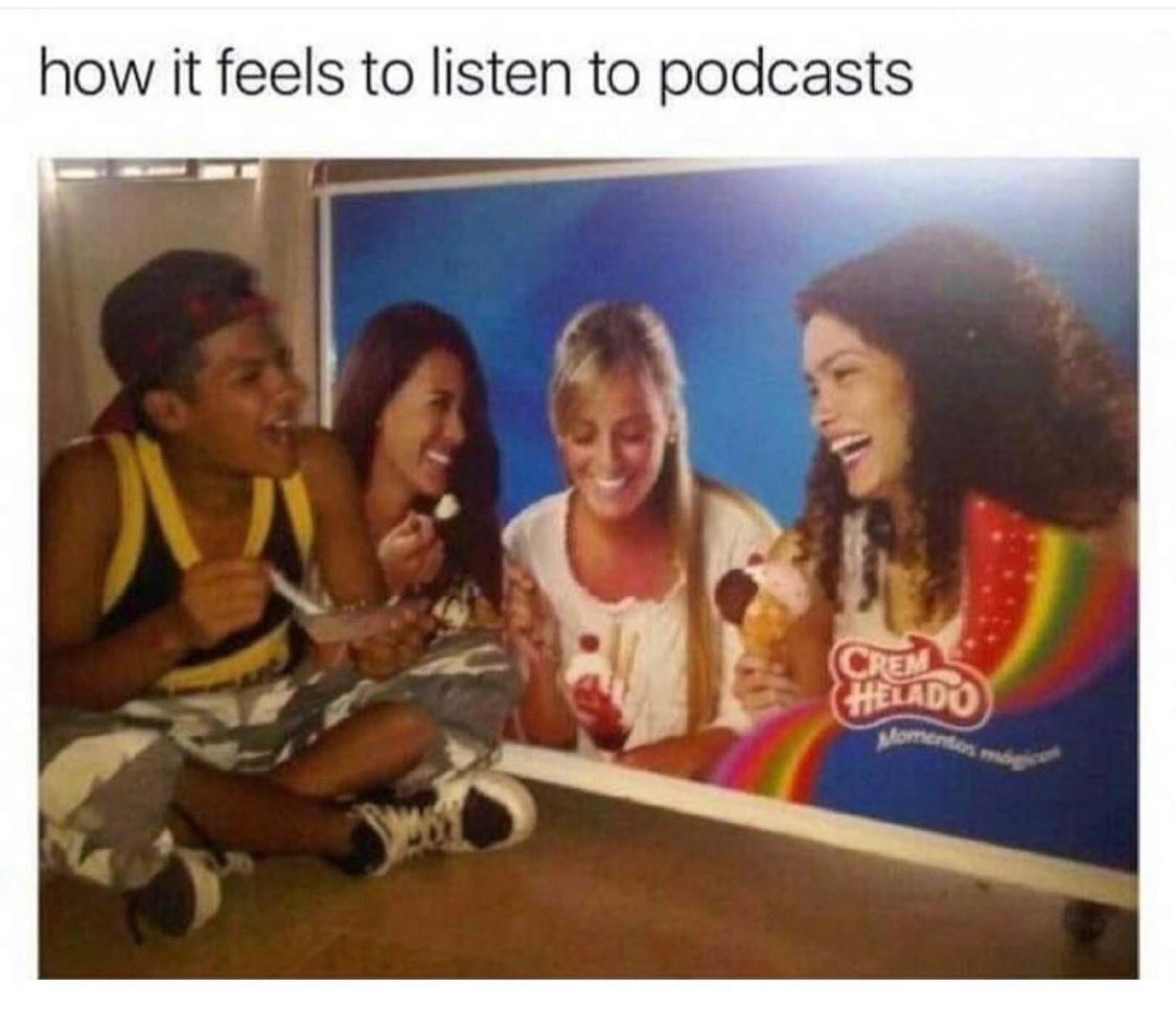 How podcasts SHOULD feel!

New episode drops 1st thing tomorrow morning! Who’s excited?!? 😄