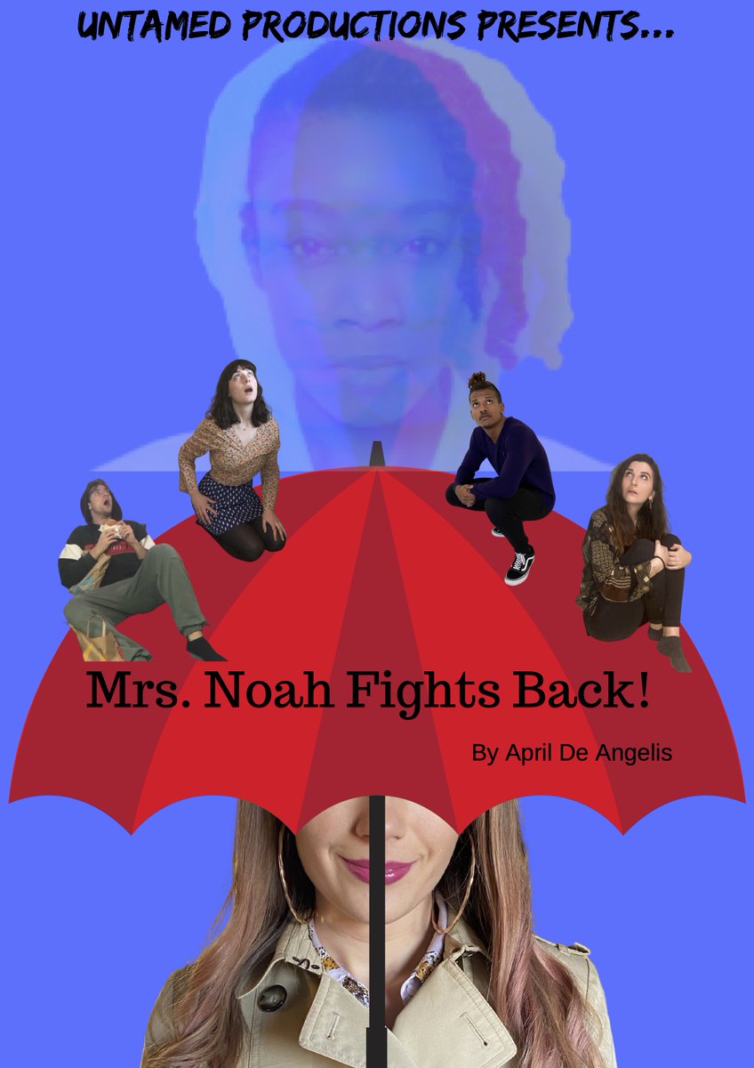 UntamedProdz's tweet image. Mrs. Noah Fights Back! by April De Angelis - tickets on sale now!

#theatre #digitaltheatre #digital #onlinetheatre #stage #actors #digitalposter #DigitalMarketing #digitalart #bookingnow #tickets #onsale #mrsnoah #noahsark #environment #environmentallyfriendly #environmentart