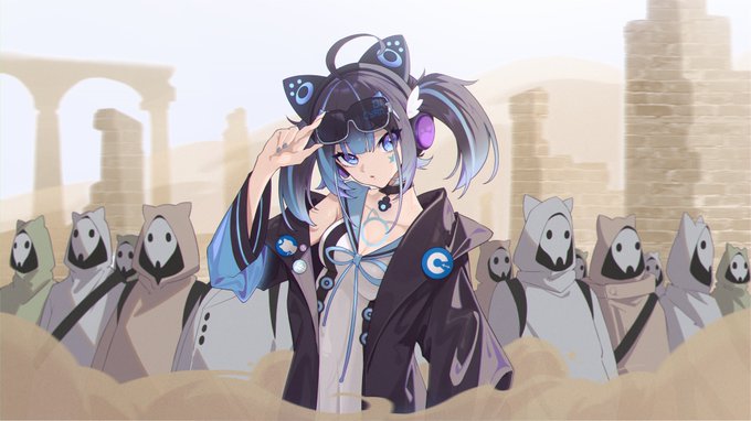 @CyanNyan6 #CyanNyan #Vtuber 💙 