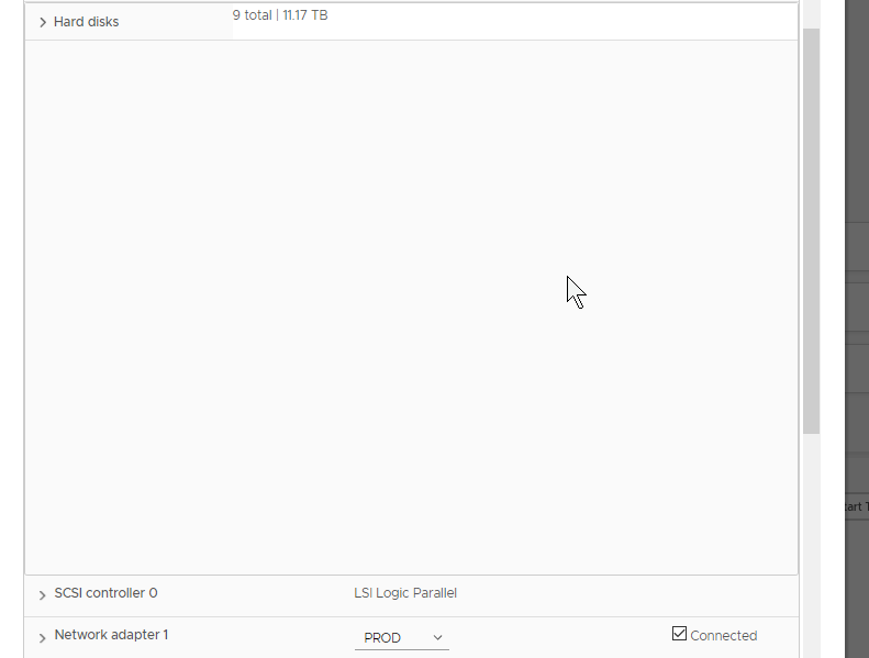 N0bo_'s tweet photo. Interesting UI #glitch in #VMware #vsphere #vCenter 7.0U2.Anyone seeing same thing? #vexpert https://t.co/69Q3Sh5TBj