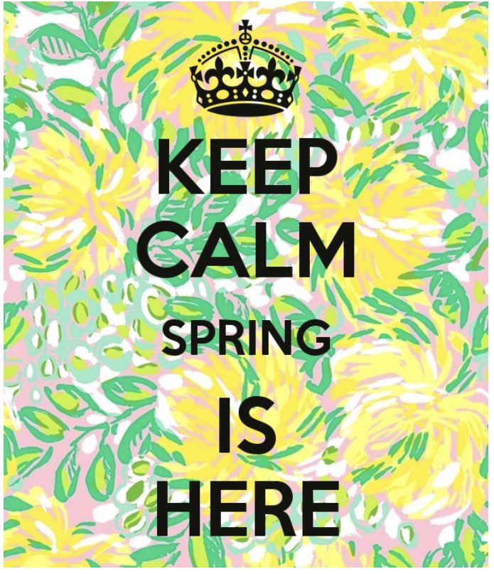 We still have a part to play, but Spring makes things feel a bit better #besafe