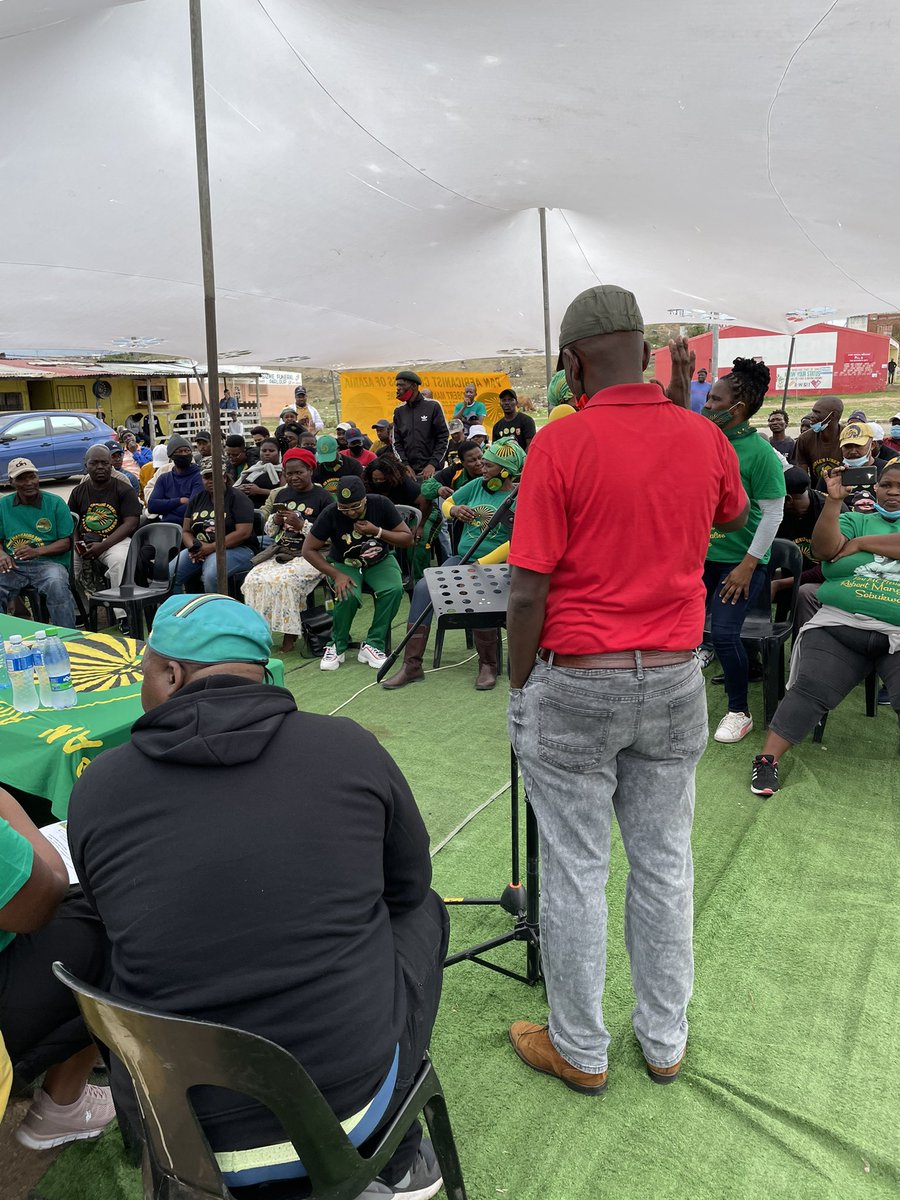 The PAC EC 1st event Sharpville /Langa Commemoration in Tinara Kwa Nobuhle. Dep sec <a href="/PiweMpahlwa_01/">Piwe Mpahlwa</a> , Prov Sec <a href="/phumzilenomnga/">TholeLeDuna</a>, <a href="/MyPAConline/">Pan Africanist Congress of Azania (PAC)</a>  also <a href="/HeraldNMB/">The Herald NMB</a> has arrived. <a href="/Dispatch_DD/">Daily Dispatch</a> &amp; <a href="/soyiso_maliti/">Soyiso Maliti</a> we wait your cover. Izwe Lethu