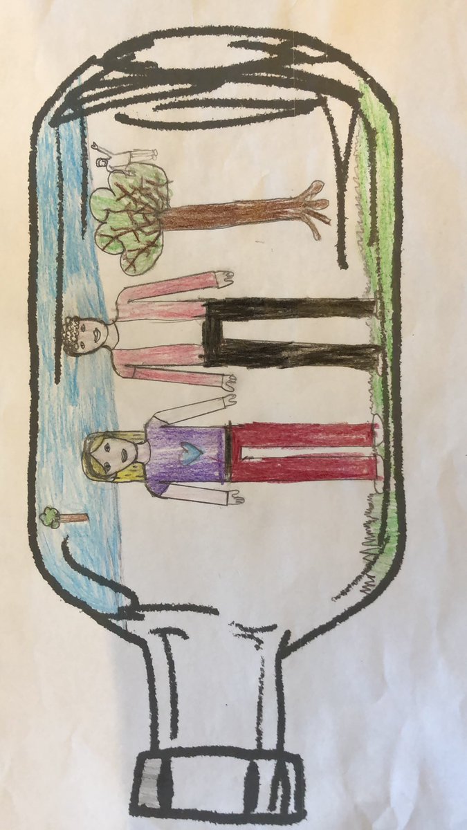 HelenSThompson's tweet photo. I would like to see my Grandma and Grandad by Heidi age 9  #bottlemoments https://t.co/TNuiHqBnpG