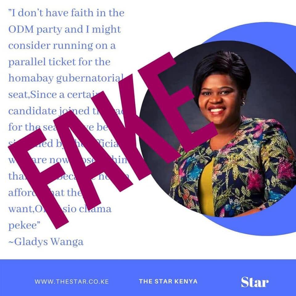 Hon Gladys Wanga Cbs On Twitter Ignore Cheap Propaganda By Desperate Busy Bodies Form Ni Genowa Https T Co Xhpiipuvnu Twitter
