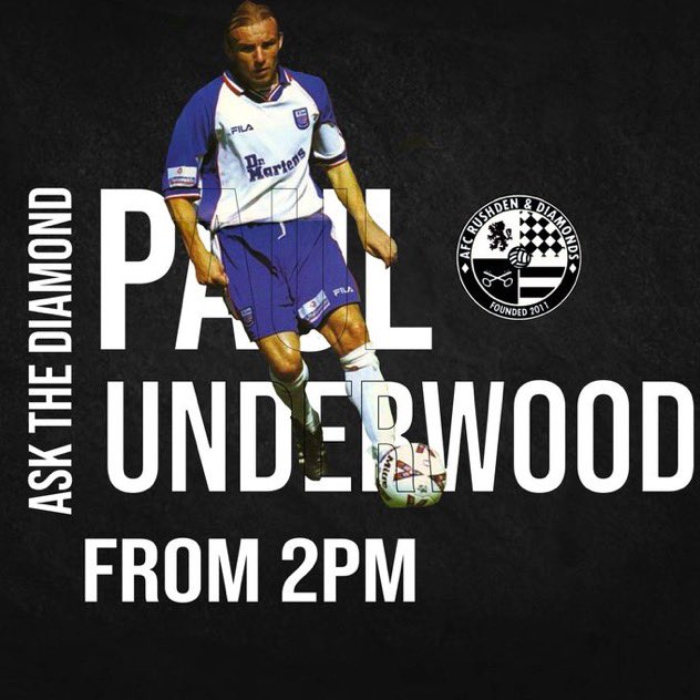 AndyBurgess_11's tweet image. From 2pm this afternoon - Twitter Q &amp;amp; A with myself and @paulunders 

Feel free to get involved 💎

#AFCRD
#AskPaul
#AskAndy