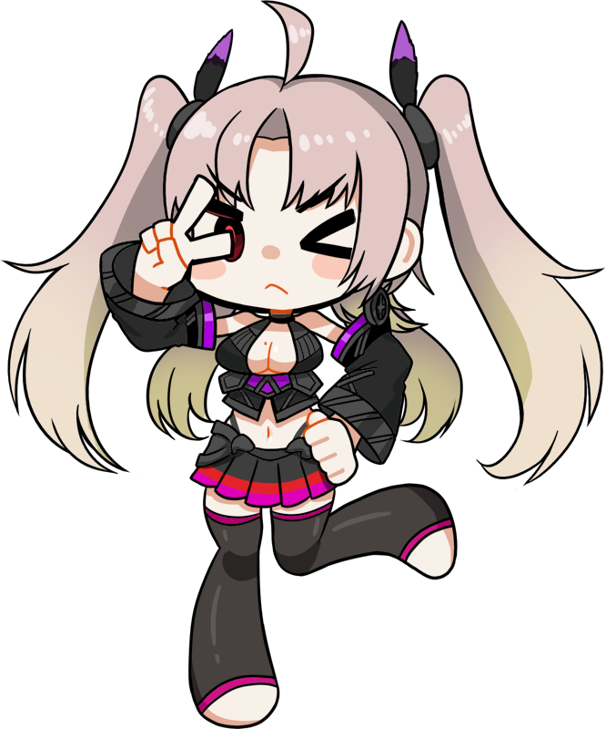 草 水火 ミミック のイラスト