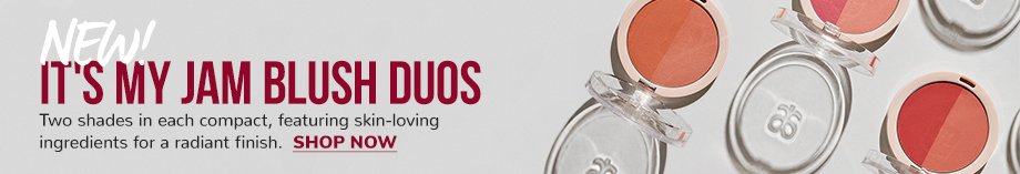 *NEW* #JamBlushDuo Featuring two complementary shades with satin and shimmer finishes, our #vegan #blush #palette is designed to make your #cheeks pop.  #CrueltyFreeMakeup
arbonne.com/pws/MiraLee/st…