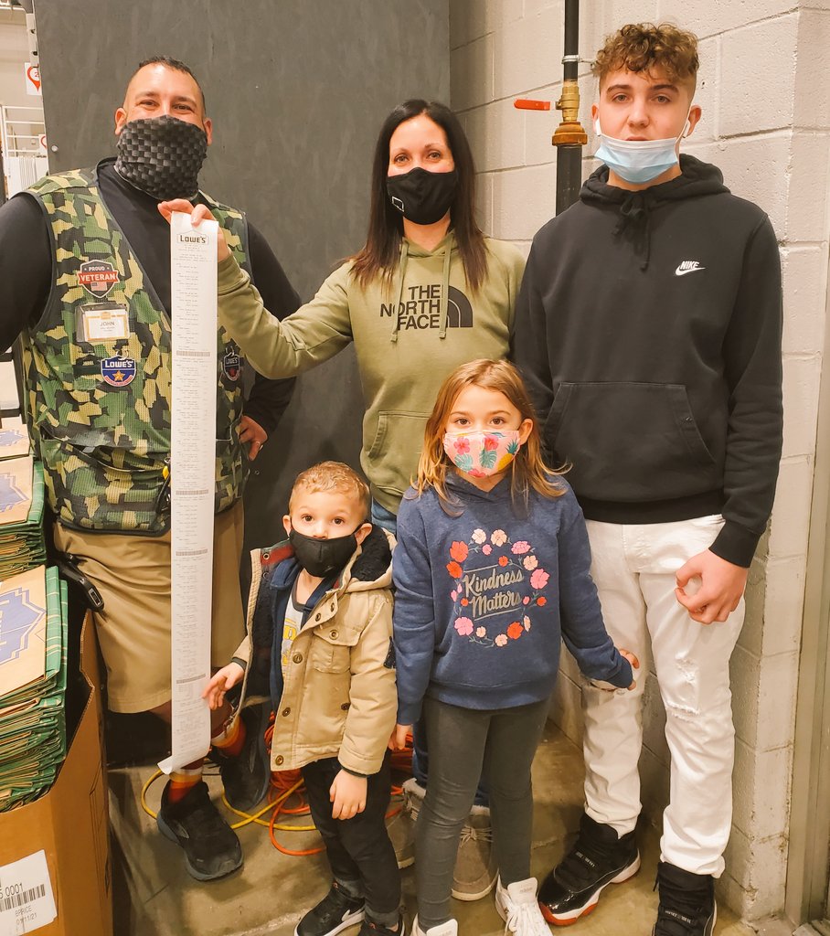 SodaroJohn's tweet photo. Another happy customer! #Pergo laminate flooring and #Stainmaster carpet to finish their interior remodel! Thanks Laura,  Dalton, Dillon, and Dallas for letting store 472 in Chillicothe OH take care of your flooring needs! @JesseHickey10 @JonathanEverha9  @specialtylowes https://t.co/c8CgoHJROs