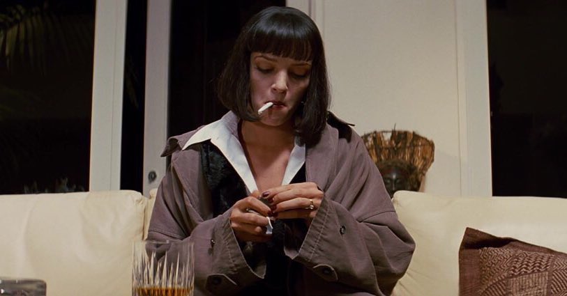 криминальное чтиво уоллес. миа уоллес 1994.