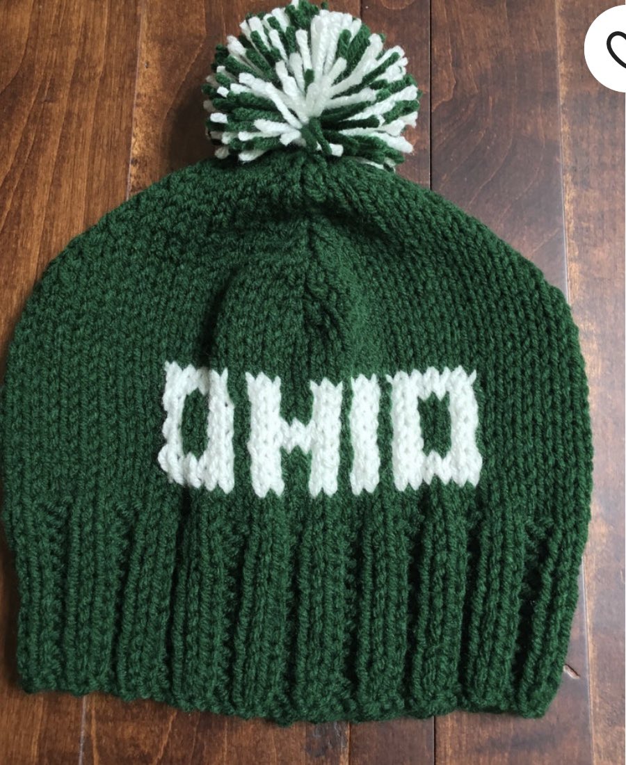 PractKnitter's tweet photo. #Ohio moving on!! #MACtion #OhioU #OUOhYeah #Bobcats #MarchMadness 

Shop your team on Etsy: https://t.co/WRNr5ja0S3 https://t.co/ElvmkQBu1n