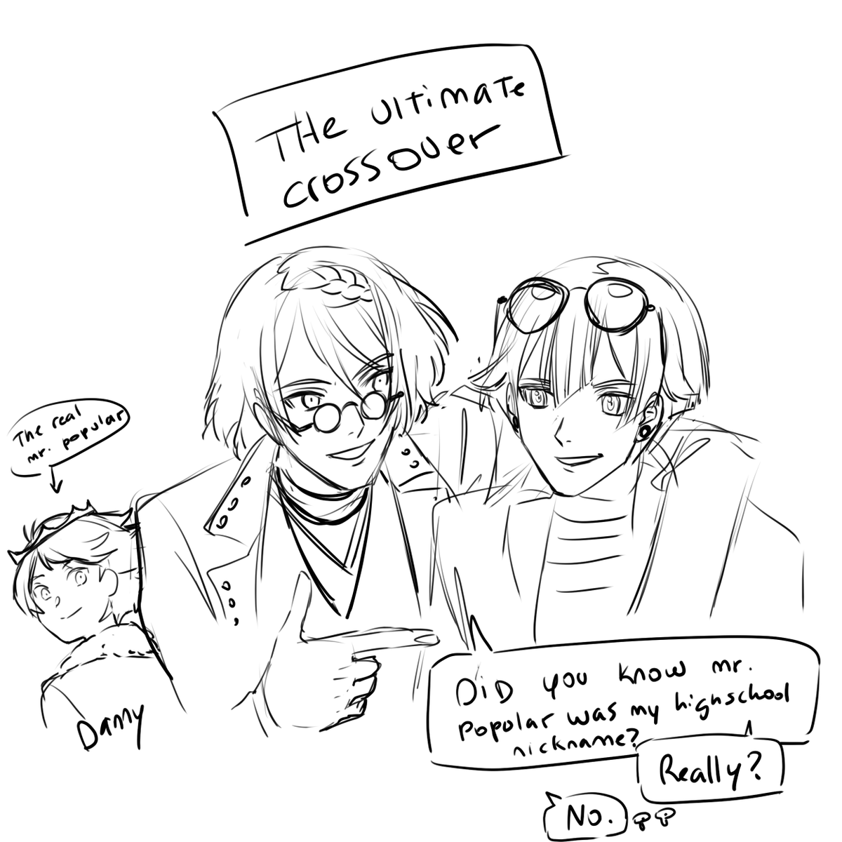 Bullying my friends yet again on discord.