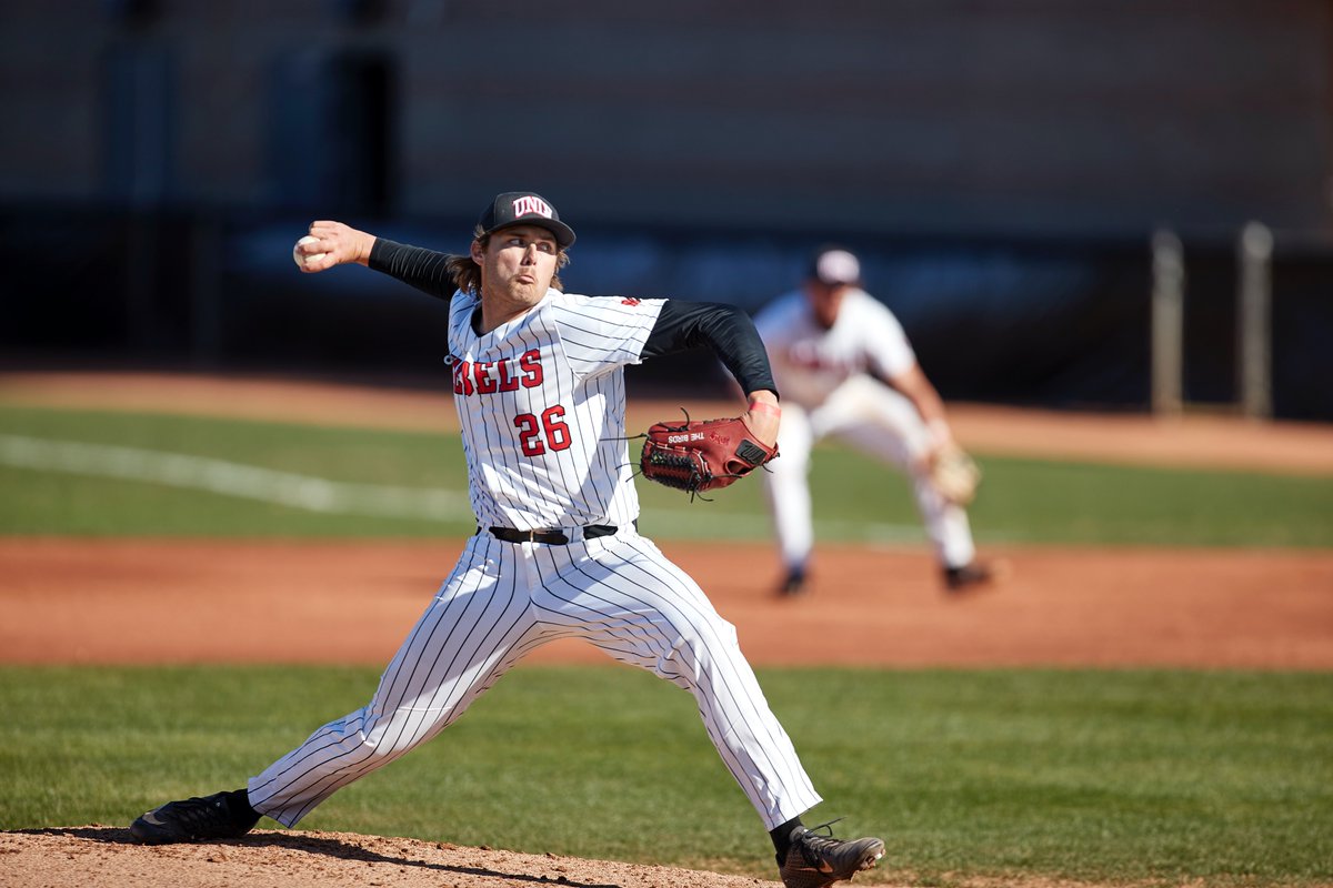 unlvbaseball's tweet photo. #UNLVbaseball splits Saturday's doubleheader with San Diego State at Tony Gwynn Stadium Saturday. The host Aztecs won game 1, 3-1; however the Rebels rebounded with a 5-1 triumph in game 2. 

📄: https://t.co/AcjV9s7LSU

#BEaREBEL | #MWBSB https://t.co/ctKzBVX2BW