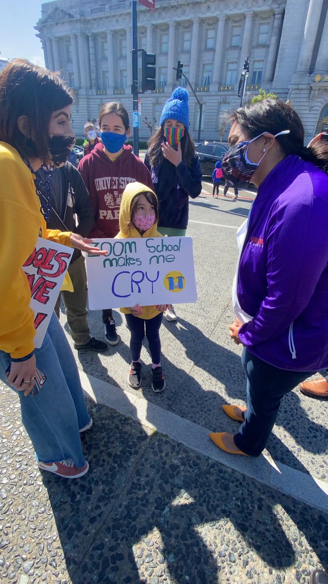 LondonBreed's tweet photo. Today I joined with San Francisco students and their families to rally to safely reopen our public schools for in-person instruction, five days a week, for those who want to return to the classroom. @sf_dtd https://t.co/LdeOnWak0I