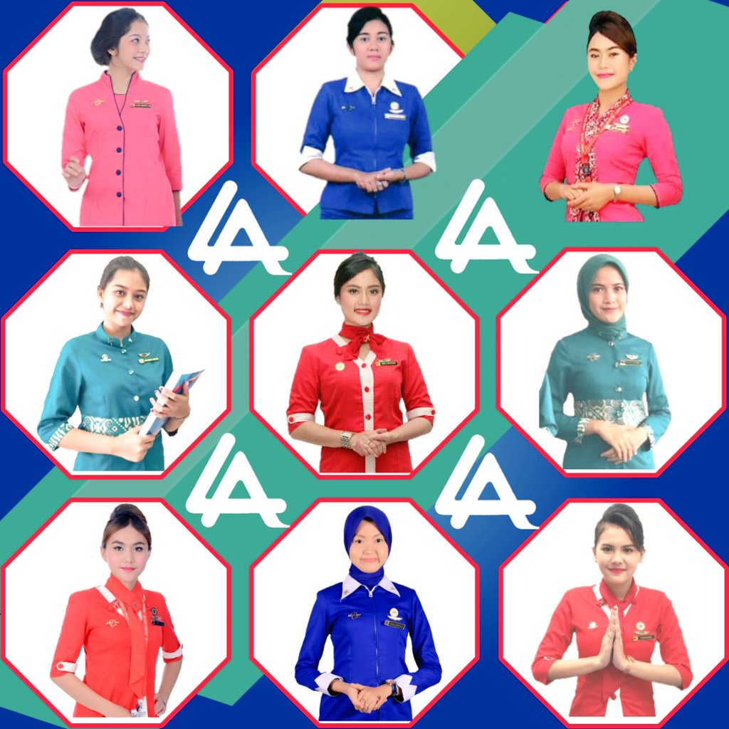 iwansunaryanto's tweet photo. Uniforms Siswa-siswi @LintasAngkasaTC untuk program #Pramugari dan #AirlineStaff 

#2021GabungLintasAngkasa
#LintasAngkasaAviationTrainingCenter
#SekolahPramugari
#DiklatPenerbangan
#ALDIKAPI
#LAcommunity
#AlumniLA
#HereToCreate
#TheBridgeofAirlineCareer
#TerbuktiTempatBerkarier https://t.co/IYCg7dfjyt
