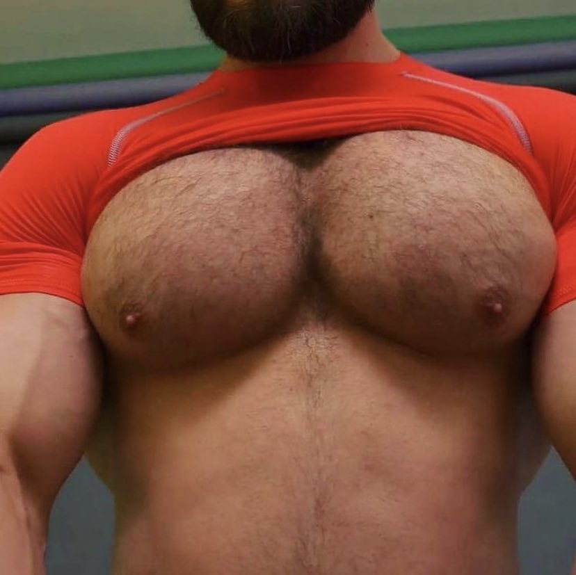 Huge man tits - 🧡 Awful man-boobs - Iron Sport Gym.