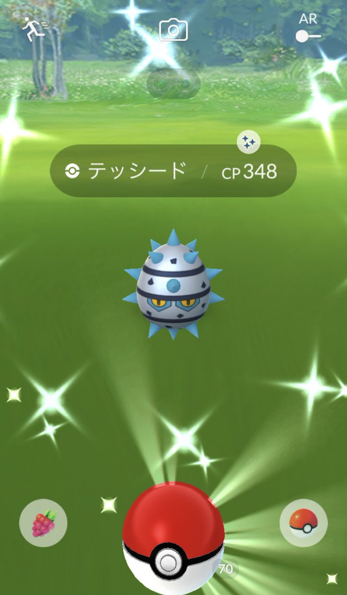 キノココさん 相方 共有垢 1番欲しかったのキターーーー 色違い ポケモンgo テッシード キノココさん 相方 共有垢 1番欲しかったのキターーーー 色違い ポケモンgo テッシード