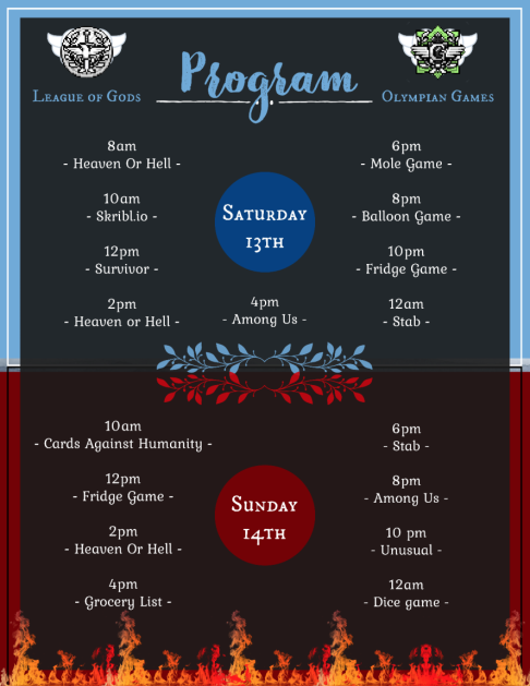 loghabbo's tweet photo. Who will win tomorrow? The Angels 😇 from the Elysium or the Titans 😈 from the Underworld? Visit us to see the action!  https://t.co/OU7IBXHI5J #HabboLoG https://t.co/j10jCYDE5d