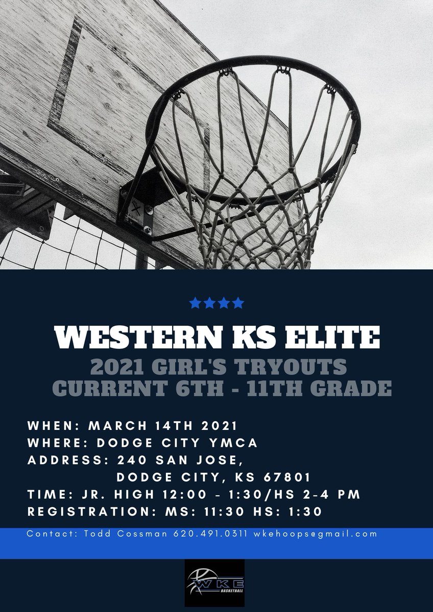 Can't wait until tomorrow gets here. Going to be our biggest year yet!!! Come join us at tryouts and we'll make 2021 the best WKE year yet!!
#WKE