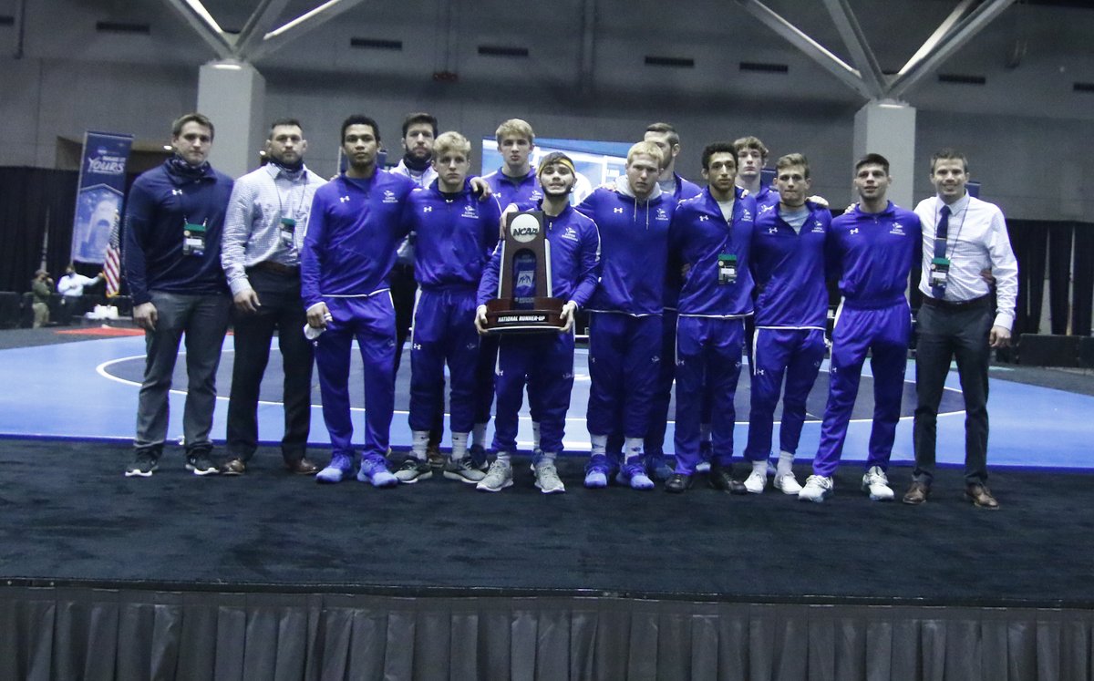 Your 2021 NCAA Division II National Runners Up @unkwrestling #D2Wrestle #STL2022 #GoLopers