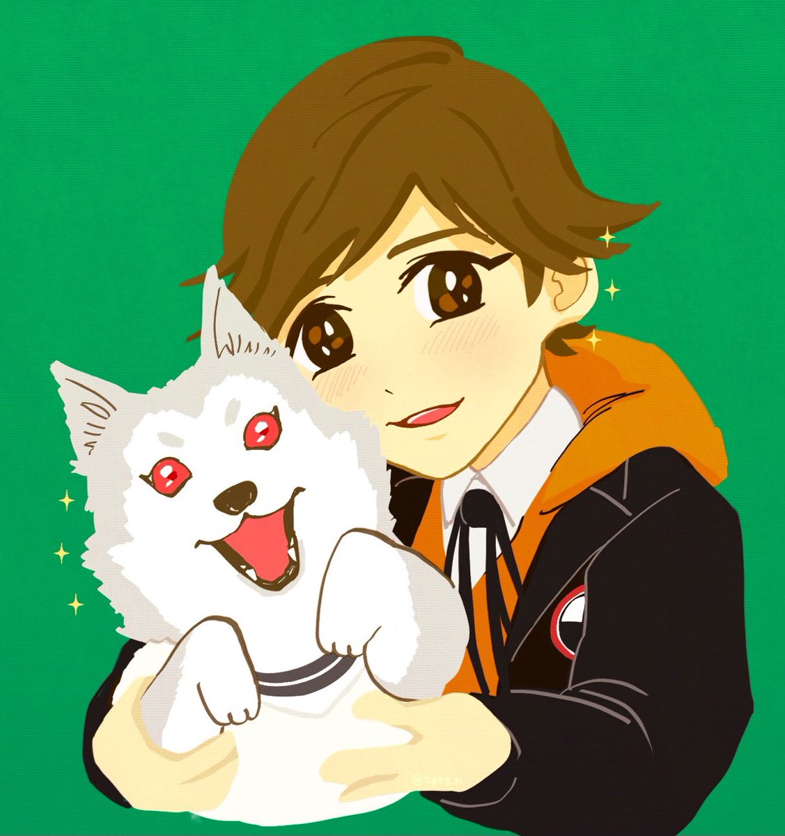 とぎの V Twitter 天田くんとコロマル ペルソナ3