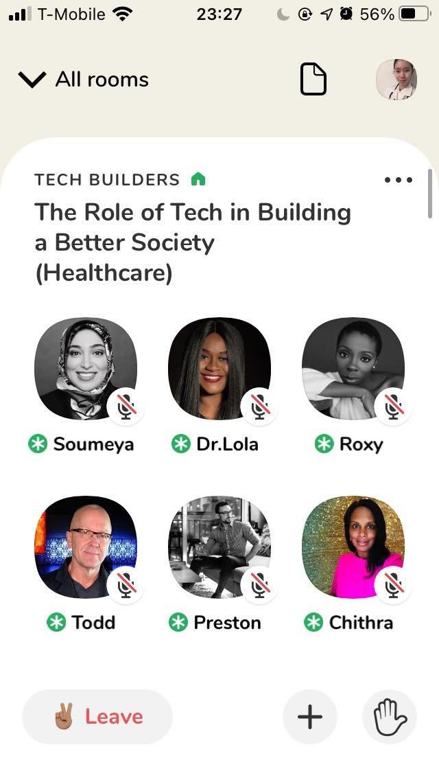 MedInnovatorMD's tweet photo. @MedTechAwards introduced me to a new type of social network, #ClubHouse, where people around the world discuss topics in a radio-conference platform.

It's an amazing way to interact with healthcare innovators and become exposed to #medtech even as a med student!

#TechBuilders https://t.co/vy7KPGAeXl