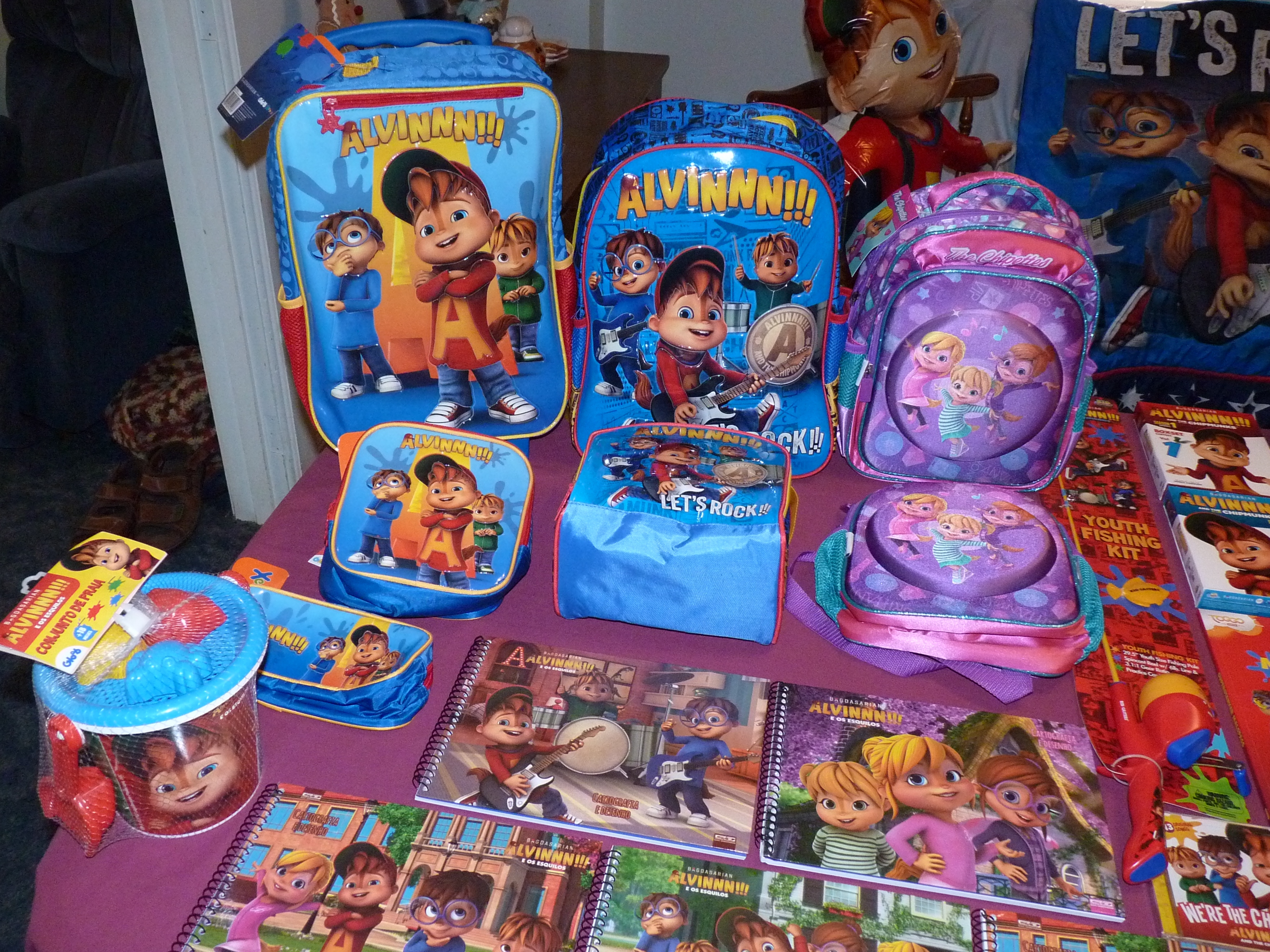 Alvin and the chipmunks cheap backpack