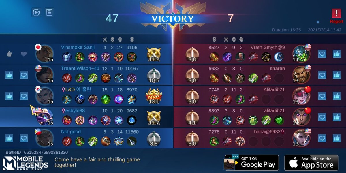 AsyielaZ's tweet photo. Come join my Squad, Let us face off against the world's best MOBA players together!
https://t.co/aBzuHibByW https://t.co/rR5j7nrvHf