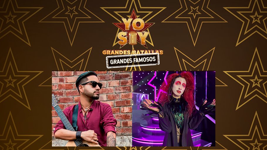 YoSoy_Peru's tweet photo. ¡Es el turno del rock! ⭐ José Gaona y “Marilyn Manson” listos para retumbar en el escenario🎶 #YoSoyGrandesFamosos https://t.co/KnAmtbZSlB