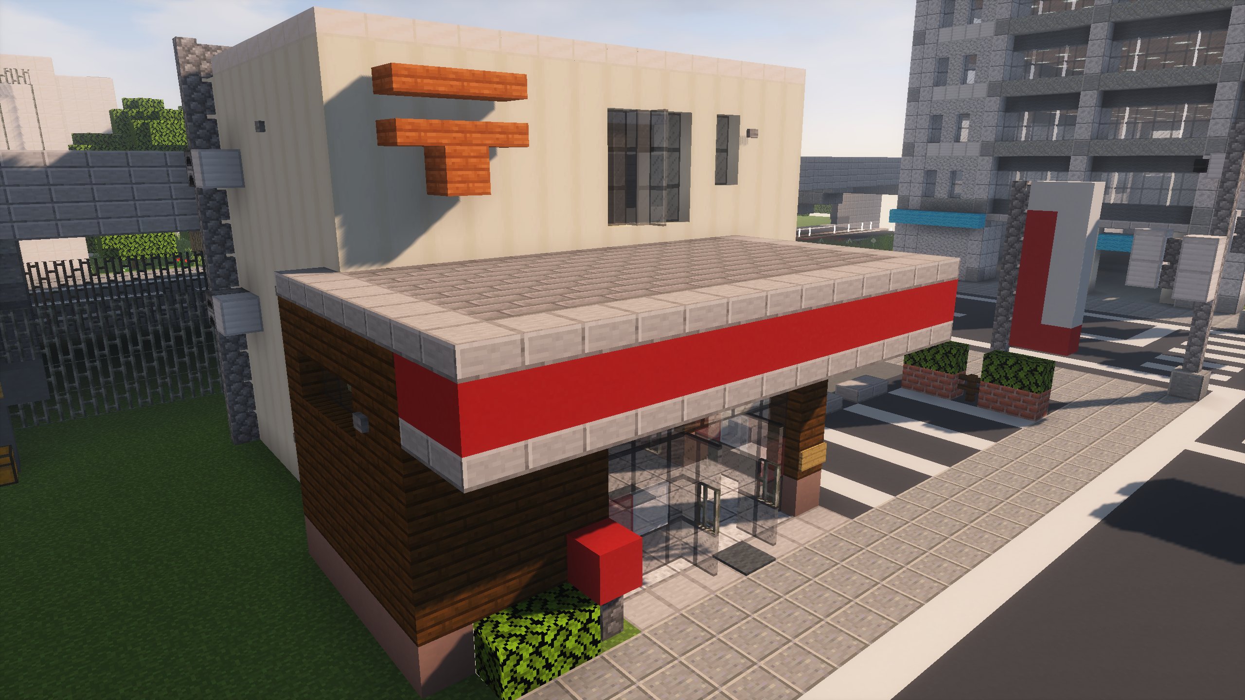 Twitter 上的 えきぱ Ekipa 小さめの郵便局作りました Jaoafa 池倉市 Minecraft建築コミュ Minecraft 郵便局 T Co Ol6amykj2b Twitter