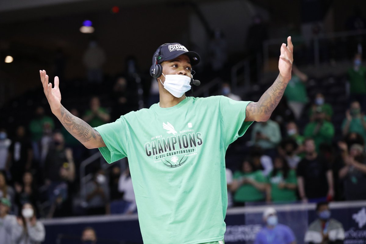 MeanGreenSports's tweet photo. The ticket is punched for @MeanGreenMBB! They'll find out who they'll face in the NCAA Tournament tomorrow during the CBS Selection Show at 6 p.m.

Keep an eye out for more 👀 https://t.co/T6HFLHEBoj