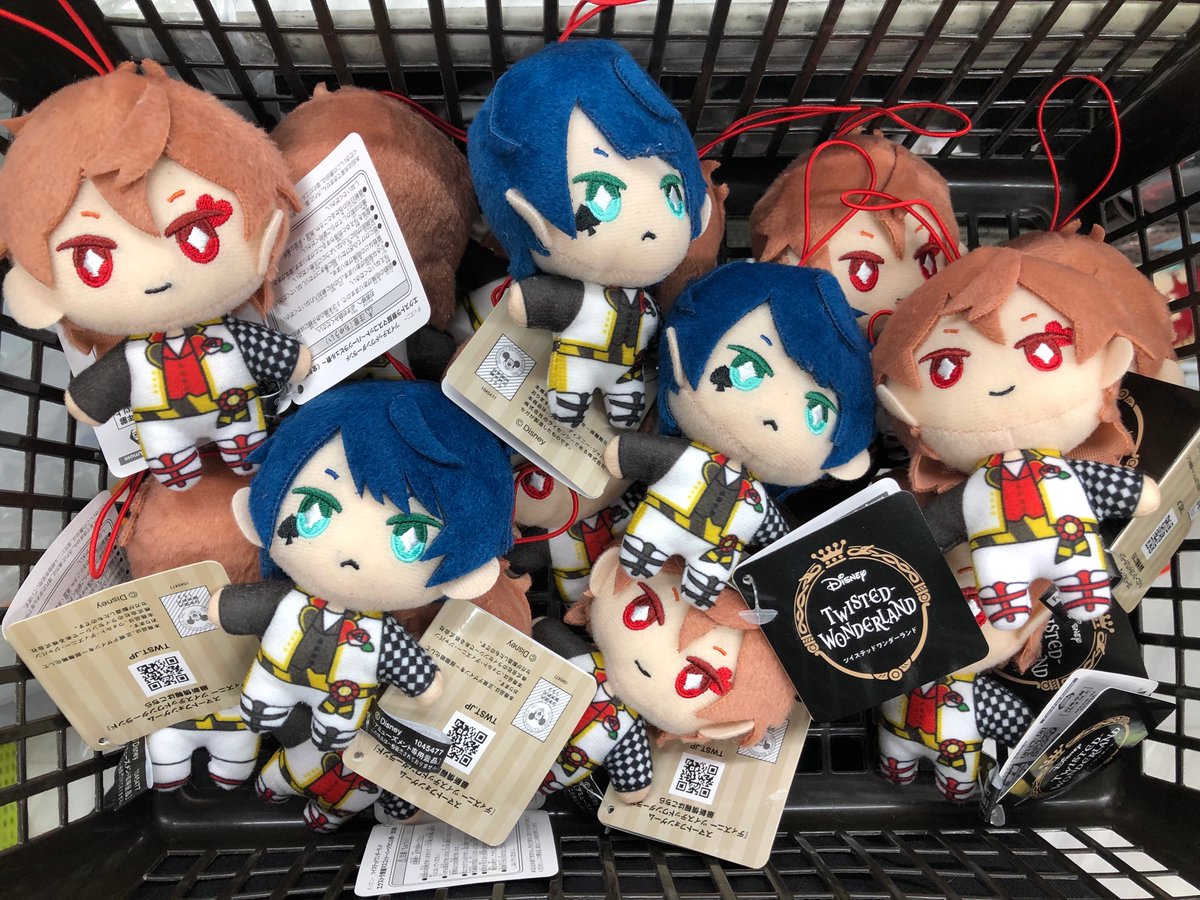 デュース、エースぬいぐるみマスコットが入荷です✨✨ 2人揃えて