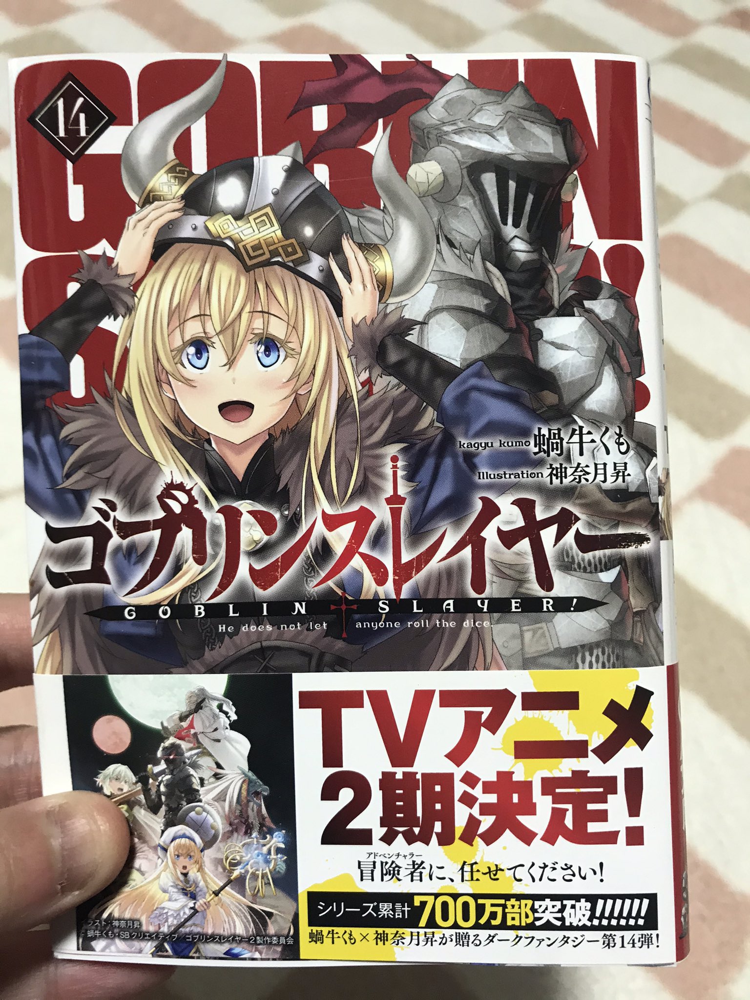 ミーモ サイバーコネクトツー 新刊ラノベ ゴブリンスレイヤー14巻読了 そして Tvアニメ2期とは 楽しみだ ゴブリンスレイヤー 蝸牛くも 神奈月昇 Ga文庫 T Co I4zquvdycy Twitter