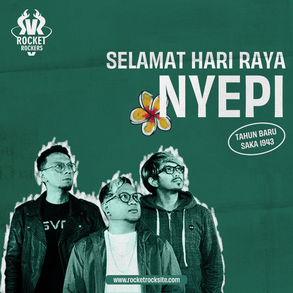 rocket_rockers's tweet photo. Rahajeng nyanggra rahina Nyepi caka 1943
Selamat Hari Raya Nyepi 2021, Tahun Baru Saka 1943 bagi umat Hindu yang melaksanakannya.❤️🙏🏻
#nyepi
#2ocket2ockers https://t.co/mmxhYShRCS