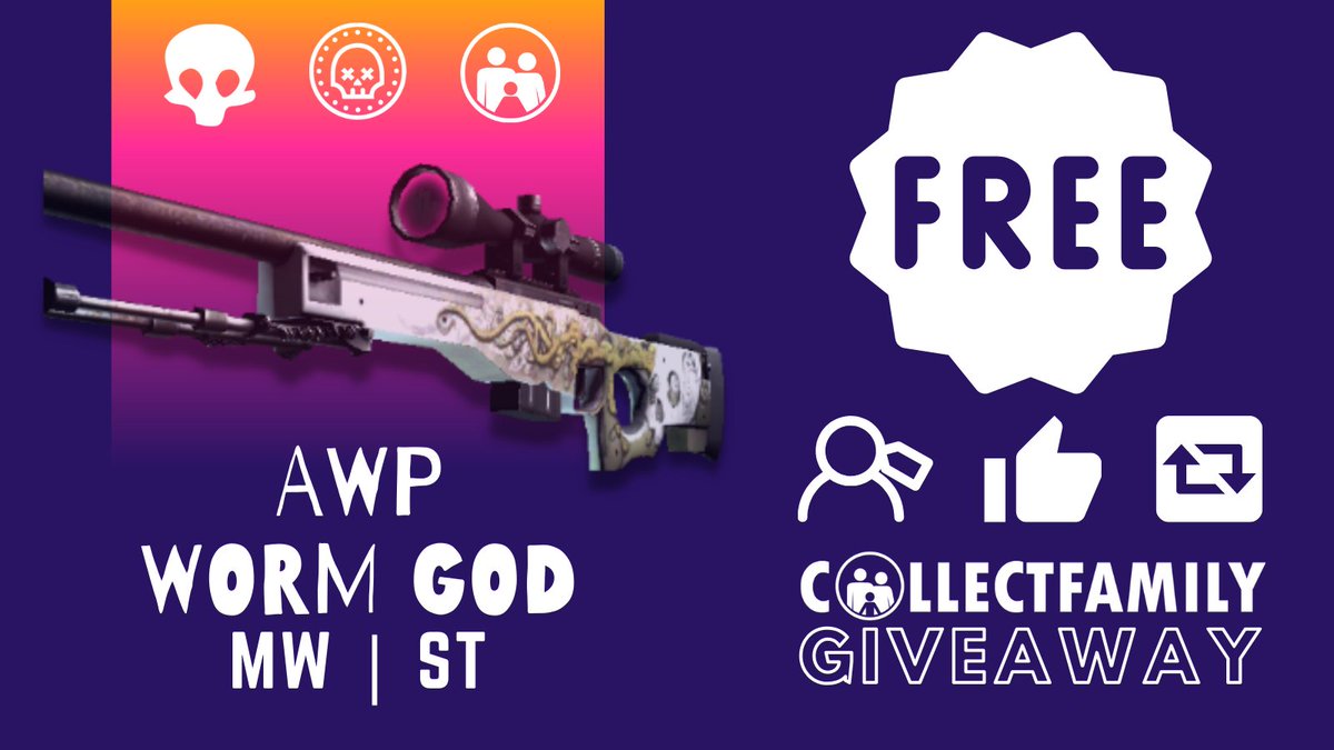 CollectSkins's tweet image. 👀👀👀
Less than 7 days before we release collectskins v3.0. 

Soon, all our sites are going to be branded through the "Collect Family" brand and to celebrate we are doing a week of giveaways!! 🔥🔥

⬇️⬇️⬇️
Giveaway #1

1. Retweet &amp;amp; Like
2. Tag 2 Friends

#csgogiveaway #giveaway