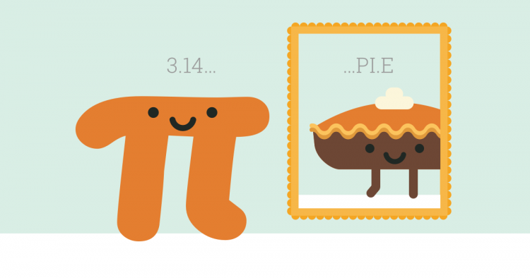 March 14 is Pi Day, which is celebrated in countries that follow the month/day date format because the digits for March 14, or 3/14 are the first three digits of π (3.14).  It's also an excuse to eat lots of delicious pie.

 For more info: ow.ly/KroO50DSMmJ

#DiscoverMath