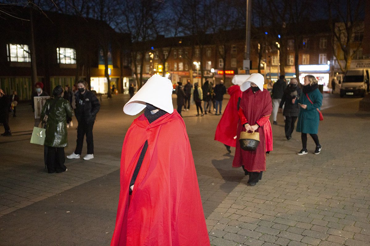 TreeNicola's tweet photo. Last nights Vigil in Walthamstow, with @stellacreasy https://t.co/PbulYxT3yG