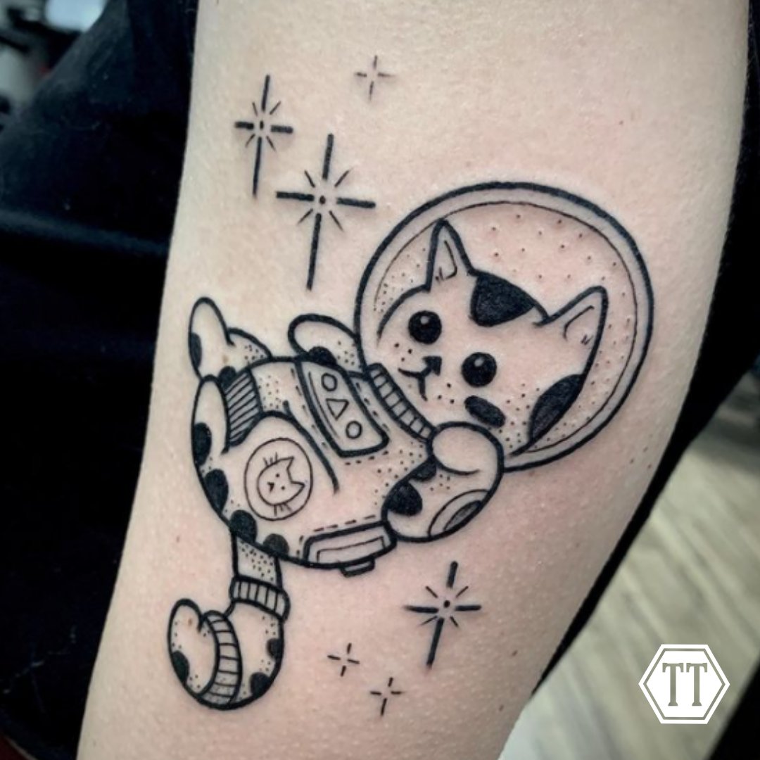 TymelessNY's tweet photo. Space Cat from our new artist! 🐈
Follow @deadmicearesexy on Instagram 📸
•
•
•
•
•
•
#syracusetattoos #syracusetattoo #tymeless #tymelesstattoo #tattoo #tattoos #tattooed #ink #inked #coloredtattoos #syracuse #bville #baldwinsville #upstateny #sleeve https://t.co/K4cgpvw6aH
