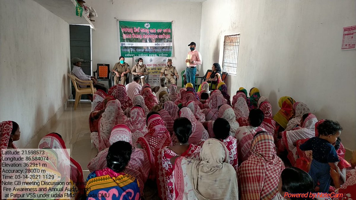BaripadaT's tweet photo. Awareness Drive on #ForestFire and Poaching in Kaptipada Range, Udala Range.#ForestDeptt #PCCFWL_Odisha #DM_Mayurbhanj #Greenwarriors #Baripada #SimlipalTigerReserve https://t.co/ImHKQhpqc8
