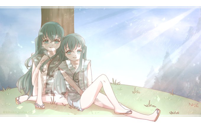 あんず🌿低浮上さんがTwitterに投稿した時透無一郎(鬼滅の刃)のイラスト。