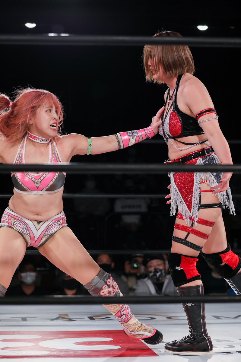 スターダム ピンクカブキ（白川未奈、ウナギサヤカ） アクリルスタンド