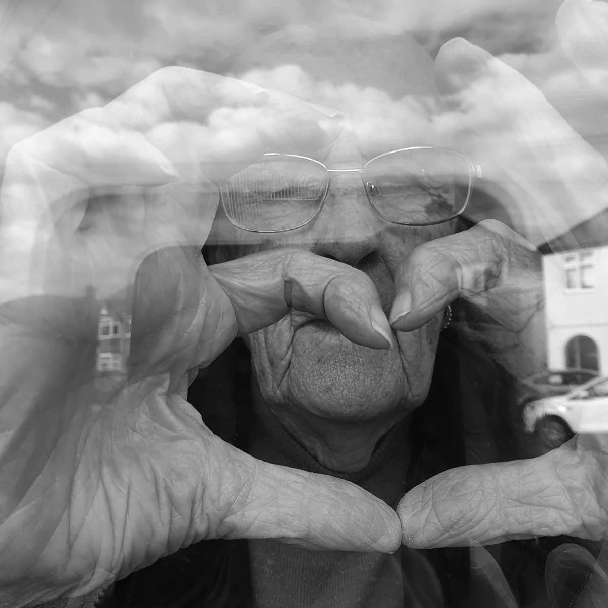 SRHAIR's tweet photo. Happy Mother’s Day to all the mums out there 
🖤
Here is mine in the first lockdown telling everyone to love each other
🖤
#mothersday #gratitude #love https://t.co/Mgfo3FW69j