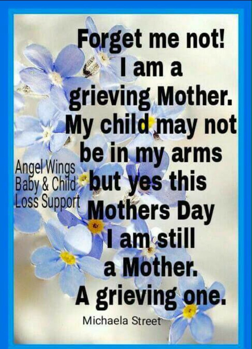 Today we think of those mothers who hold their babies in their hearts instead of their arms ♥ ❤